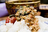 Chicken curry with rice (Thailand)