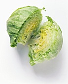 A head of iceberg lettuce (from Spain)