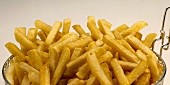 Chips in frying basket