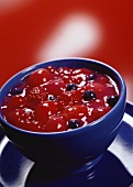 Red fruit compote