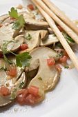 Marinated ceps