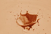 Splashing cocoa (full-frame)
