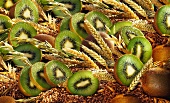 Kiwi fruit with cereals