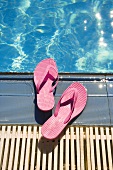 Flip-flops by pool