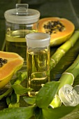 Papaya and beauty care oil