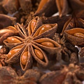 Several star anise