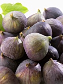 Fresh figs in a heap