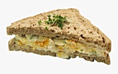 Egg sandwich with cress