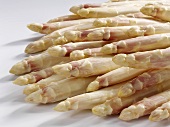 White asparagus with violet tips