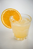 Aperitif with orange