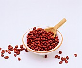 Dried kidney beans in a bowl (loose)