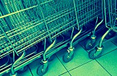 Shopping trolleys (detail)