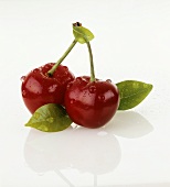 A pair of cherries
