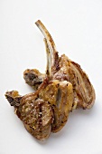Two grilled lamb cutlets
