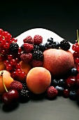 Obststillleben mit Zucker