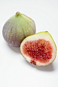 Fresh figs (whole and halved)