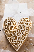 Gingerbread heart for Christmas