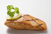 Grilled salmon fillet