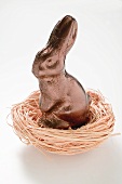 Easter Bunny in foil in nest