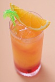 Tequila Sunrise in tall glass