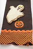 Ghost biscuit and Halloween decoration