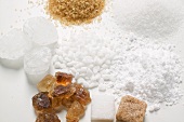 Various types of sugar (detail)