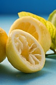 Lemons, halved and squeezed