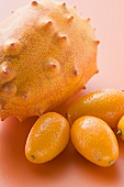 Kiwano and kumquats