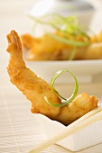 Deep-fried shrimps in batter (Asia)