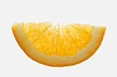 Half a slice of orange (backlit)