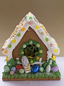 Gingerbread house for Easter