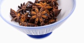 Star anise in a bowl