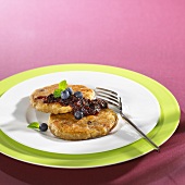 Pancakes with blueberries (USA)