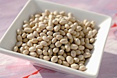 White beans in a dish