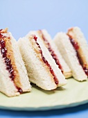 Peanut butter and jelly sandwiches