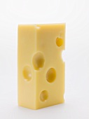 Piece of Emmental cheese