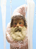 Father Christmas and icicles