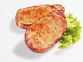 Boneless Kassler (cured pork) steaks