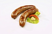 Sausages with mustard (Bratwurst)