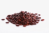 A heap of red kidney beans
