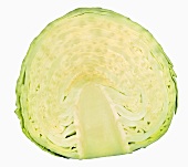 Half a white cabbage