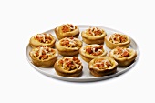 Platter of Pizza Cups