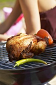 Chicken on barbecue