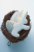 Biscuits in Easter nest