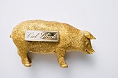 Golden pig (good luck charm for New Year)