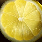Half a lemon from above