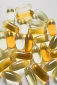 Assorted vitamin capsules