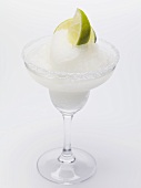 Frozen lime drink