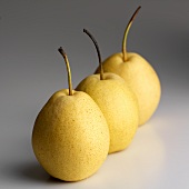 Three nashi pears