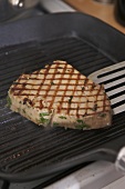 Grilled tuna steak